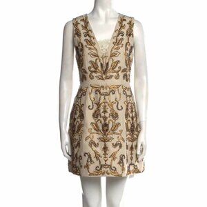 Alice + Olivia Silk Mini Dress Size: S | US 4